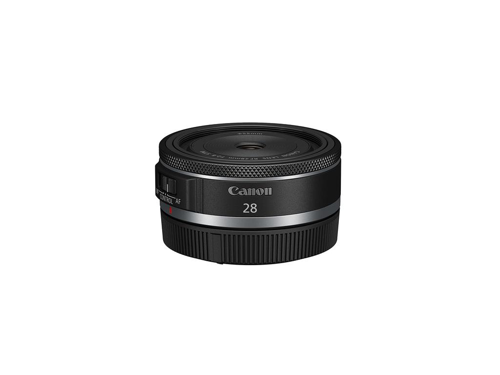 Canon RF28mm STM Lens RF Mount Wide Angle for Full Frame Cameras Black F2.8