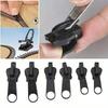 Набор для мгновенного ремонта молнии из 6 штук с универсальным дизайном и несколькими размерами, сменная молния