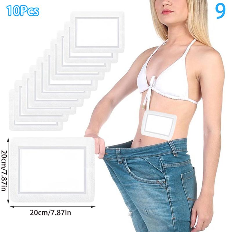 Replacement Disposable Castor Oil Pack Self-Adhesive Universal Adhesive Navel Stickers Seepage Resistant Belly Button Protectors
