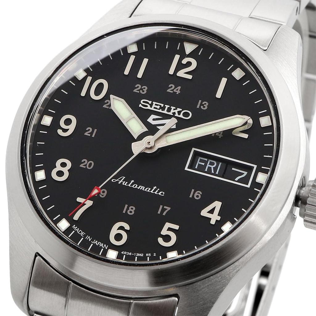 SEIKO 5 SPORTS Field series Mechanical Watch Seiko Five Sports Made in Japan SRPJ81 Black Overseas Model [Seiko] Mid-size Men's [Used]