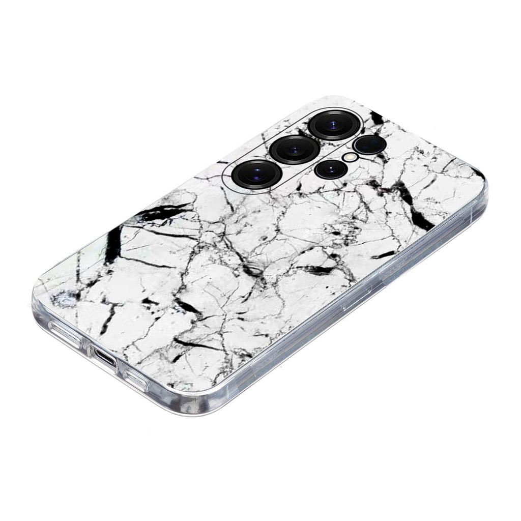 For Samsung Galaxy S24 Ultra Case Marble Pattern Printing Soft TPU Phone Cover