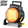 220 В 3000 Вт Нагреватель Промышленный Электрический Нагреватель Воздуходувка Гараж Отопление Оборудования Регулируемый