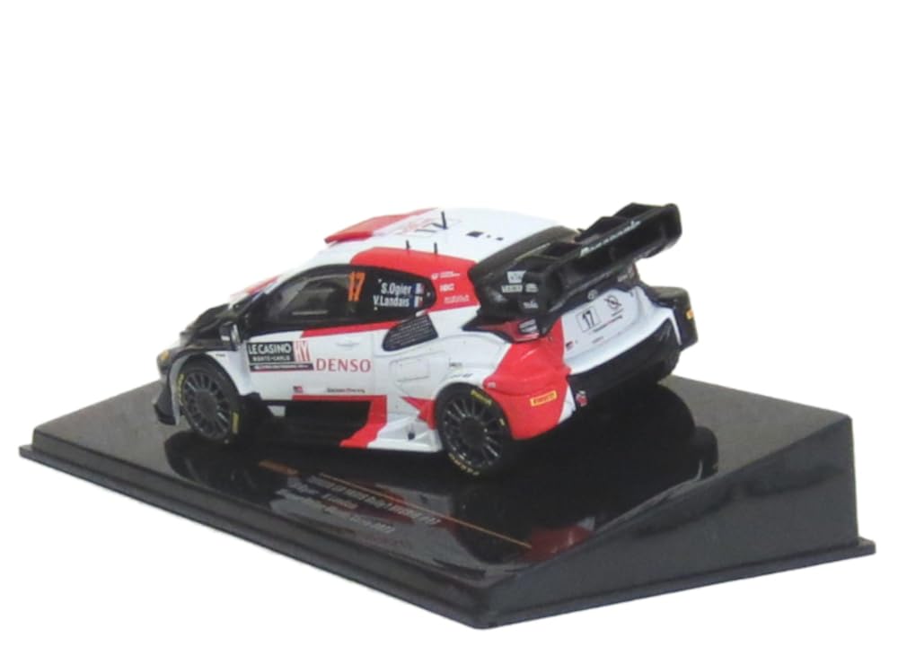 Модель KB Toyota GR Yaris Rally 1 2023 Монте-Карло Ландес Эксклюзивная модель для Японии Масштабная модель RAM897SP (РСТ) #17 S. Ожье/В. 1/43