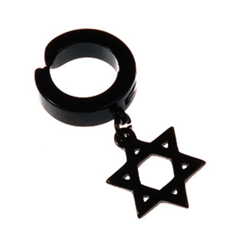 RUI RUI YU модные гипоаллергенные крестообразные зажимы для ушей из титановой стали в рок-стиле, аксессуары