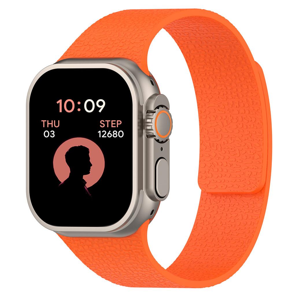 Силиконовый браслет Ремешок Магнитный ремешок Для Apple Watch Ultra 3 49мм 44мм 44мм 46мм 42мм 40мм iWatch Серии 11 10 9 8 7 SE 3