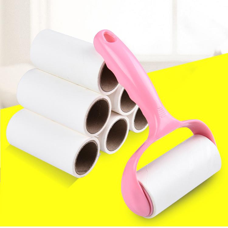 Detachable Sticky Paper Roller Lint Remover Clothes Lint Remover Paper Lint Remover