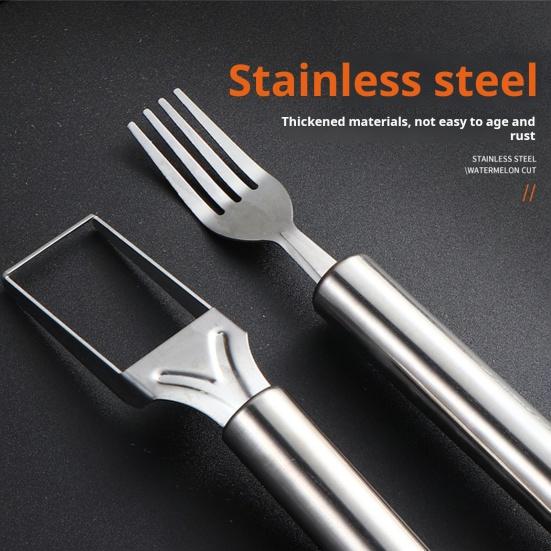 Yousheng 1/2/3 шт., нержавеющая сталь, слайсер для арбуза, резак для дыни, кухонный инструмент для резки фруктов для домашнего пикника