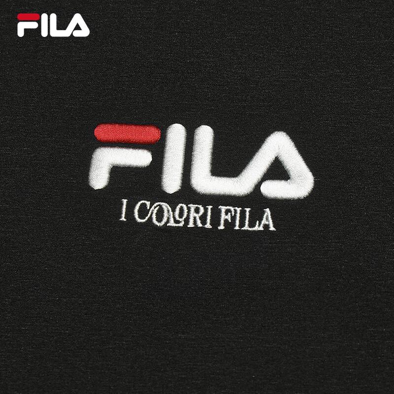 Fila Унисекс Классическая футболка с коротким рукавом и логотипом