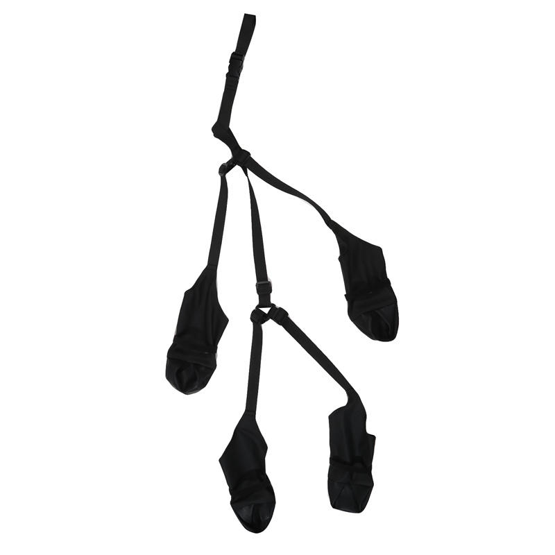 Dog Suspender Boots Waterproof Non-slip Pets Paws Protector Adjustable Walking Shoes Booties Puppy Foot Cover Outdoor Supplies