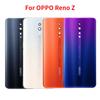 Новое заднее стекло для OPPO Reno Z PCDM10, задняя крышка батарейного отсека, замена задней части