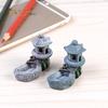 Mini Pool Tower Miniature Landscape DIY Ornament Garden Balcony Decoration Resin