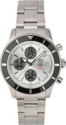 ELGIN Часы-хронограф Elgin Серебристые Дайверские FK1420S-S Мужские