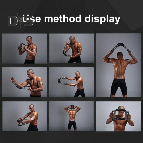 Тренажер для рук Twister Тренажер для укрепления мышц предплечья и трицепса Эспандер для груди Противоскользящая ручка из пеноматериала Оборудование для домашних тренировок Силовая тренировка верхней части тела