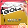 Golf 3 4 MK3 MK4 2026 Горячие Для VW VOLKSWAGEN Автомобиль Задний Багажник Средние ABS Буквы Значок Шильдик Логотип Стайлинг Наклейки Декор
