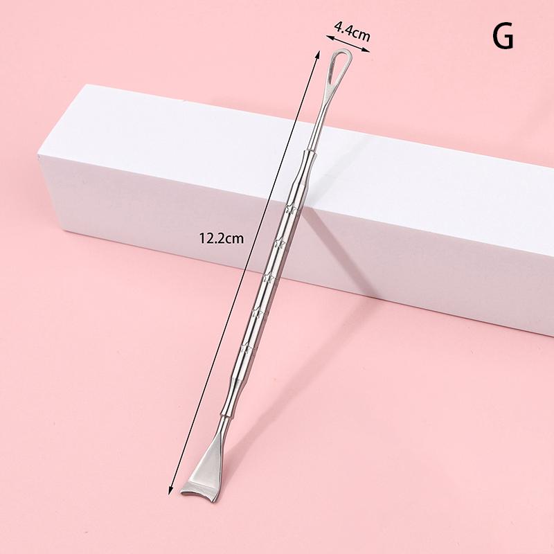 Инструмент для удаления черных точек с черными точками, прыщи, иглы для выдавливания прыщей, инструменты, ложка для чистки лица, экстрактор комедонов, очиститель пор