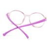 Online Classes Eye Protection Ultra Light Frame Kids Glasses Comfortable Eyeglasses Anti-blue Light