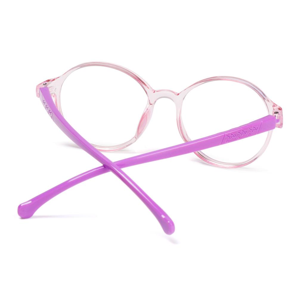 Online Classes Eye Protection Ultra Light Frame Kids Glasses Comfortable Eyeglasses Anti-blue Light