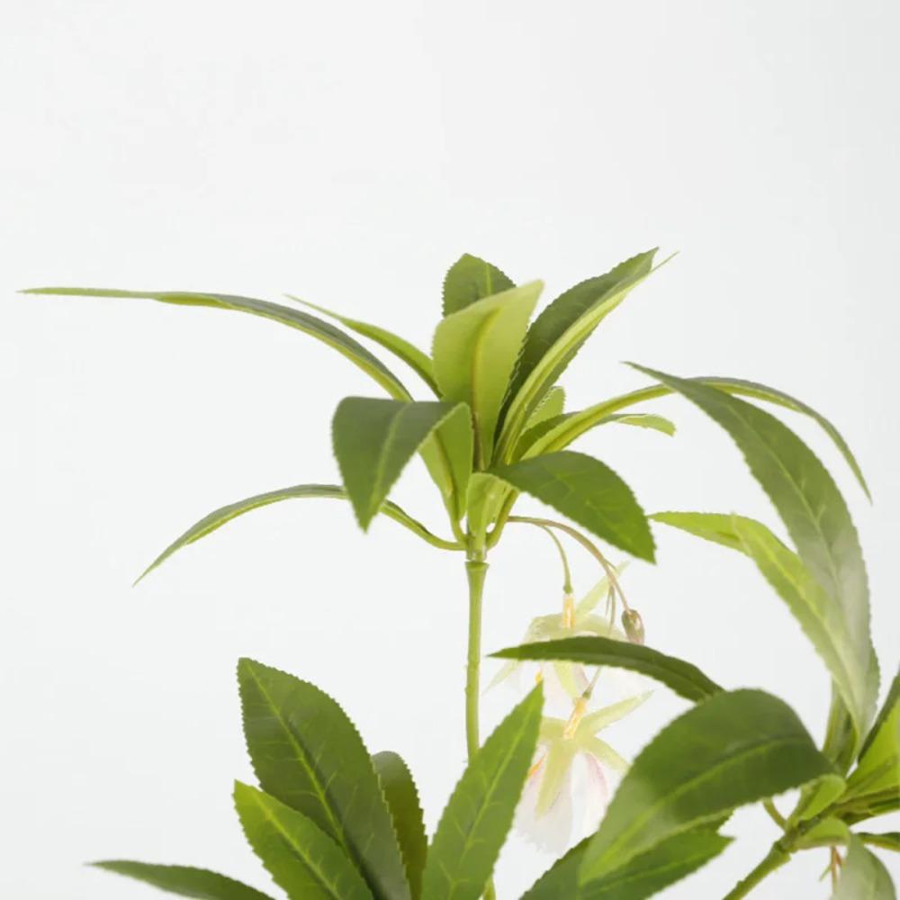 Зеленый искусственный фикус Tenuifolia ветка дерева Большие искусственные растения для домашнего сада Декор для вечеринки