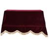 3D Piano Cover, Soft Pourche Fabric, Durable, Elegant Design, Dustproof, Moisture-Resistant, and Impact-Resistant, 200cm x 150cm (Red)