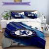 3pcs Duvet Cover Set (1*Duvet Cover + 2*Pillowcase, Without Core),football club F.C Print Bedding Set, Bedroom Decor, All‑Season, Birthday Gift