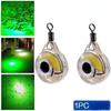 2PCS Fishing Lights Night Fluorescent Glow LED Underwater Light Lure for Attracting Fish Luminous Lures