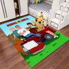 King of The Hill Cartoon Print suitable as a non-slip mat for the living room or bedroom sofa