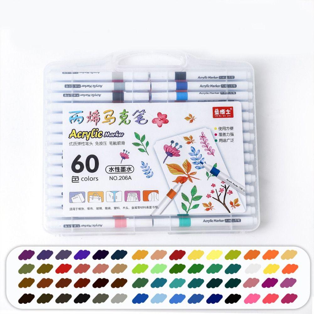 Рисование, художественная живопись, маркеры, ручки, водонепроницаемые многоцветные маркеры, набор ручек-кистей, товары для рукоделия