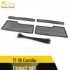 Corolla 17-18 Radiator Protection Screen: Insect-Resistant Exterior Cover Panel Modification
