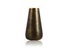 Flower Vase - HSM - Siena - Gold - Brown - Ø18x34 - Metal