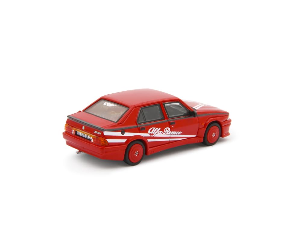 LAUDORACING Alfa Romeo 75 Turbo Evoluzione 1987 Красная наклейка Alfa 75 Turbo Evoluzione 1987 Rosso Loud Racing 1/64 1.8i