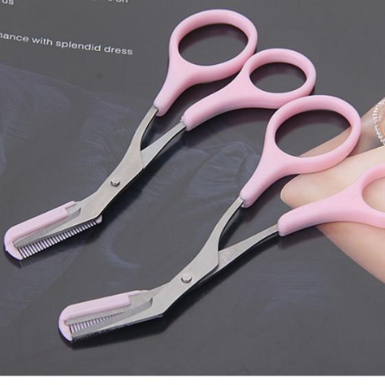 Ножницы для макияжа, косметические ресницы, заколка для волос, красочные женские