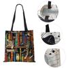 Женские дизайнерские большие сумки с принтом кота на заказ, льняная многоразовая сумка для покупок, сумки на плечо для женщин, 2020