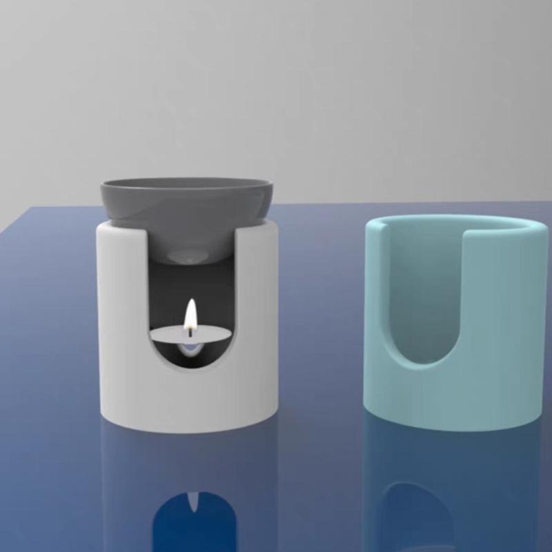 Формы для нагревательных кронштейнов, Подставка для подогрева чашек, Силиконовые формы