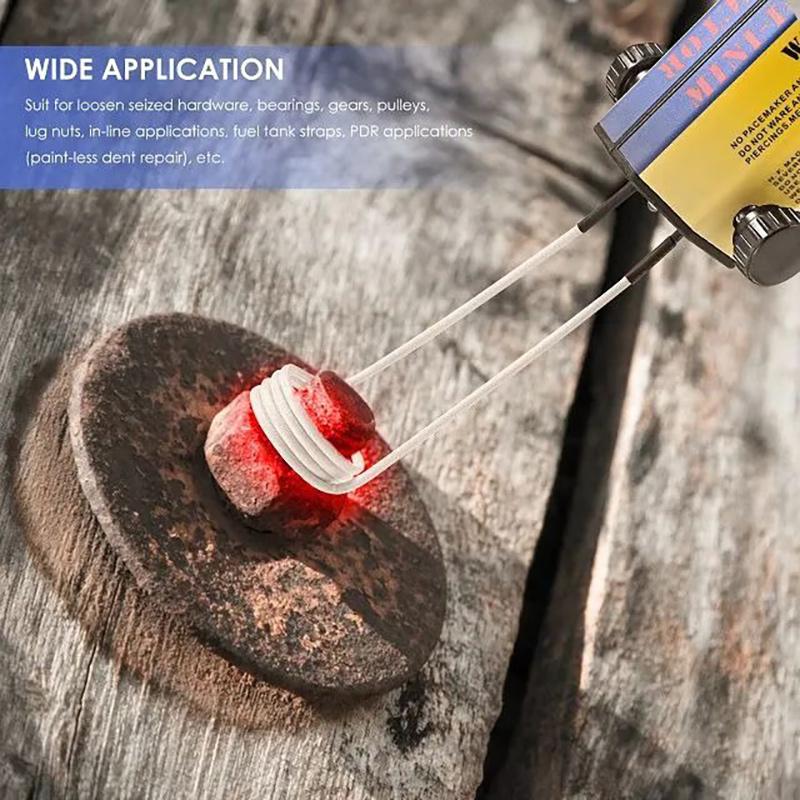 Индукционный нагреватель для болтов 1000 Вт портативный мини