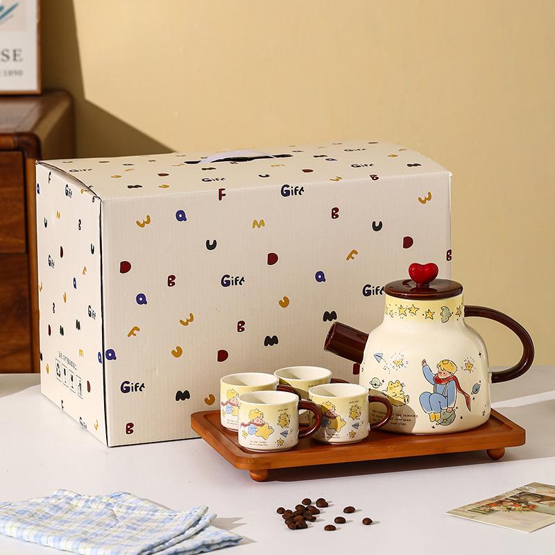 Высококачественный керамический горшок Звездного Принца Подарочные сувениры на открытие фестиваля для милого забавного горшка Чайник Чашка для воды Чашка для чая