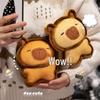 Капибара Тост Кошка Плюшевая игрушка и Подвеска: Креативная подушка на тему хлеба