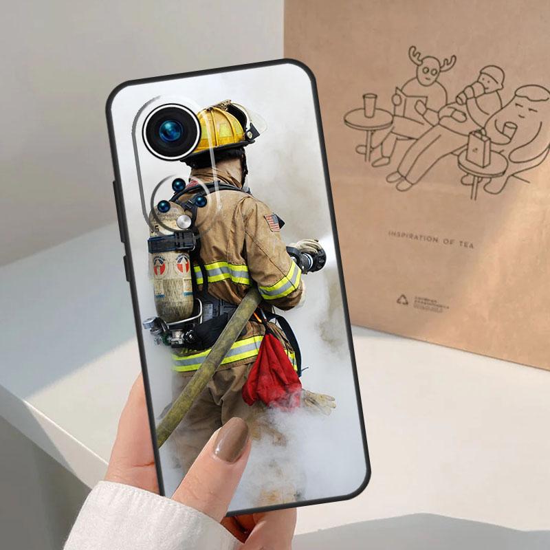 Firefighter Heroes Fireman Cool For Honor Magic 8 7 6 5 Pro Case For Honor X9d X9c X9b X9a X8c X8b Win 200 400 50 70 90 Lite