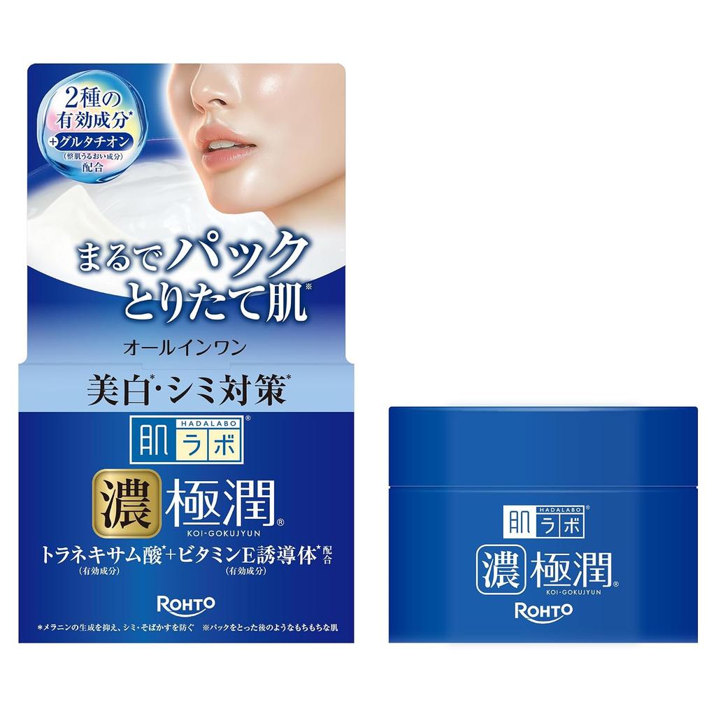 Hada Labo Gokujyun Отбеливающий Гель-Уход 100 г Все-в-одном Квази-лекарственное средство