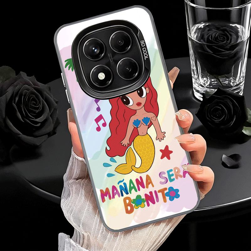 Мягкий чехол для телефона Karolg M-Manana Sera B-Bonito для Xiaomi Redmi Note 13 14 15 Pro Plus 12S 12 11S 11 11T 10S 10 Ударопрочный чехол