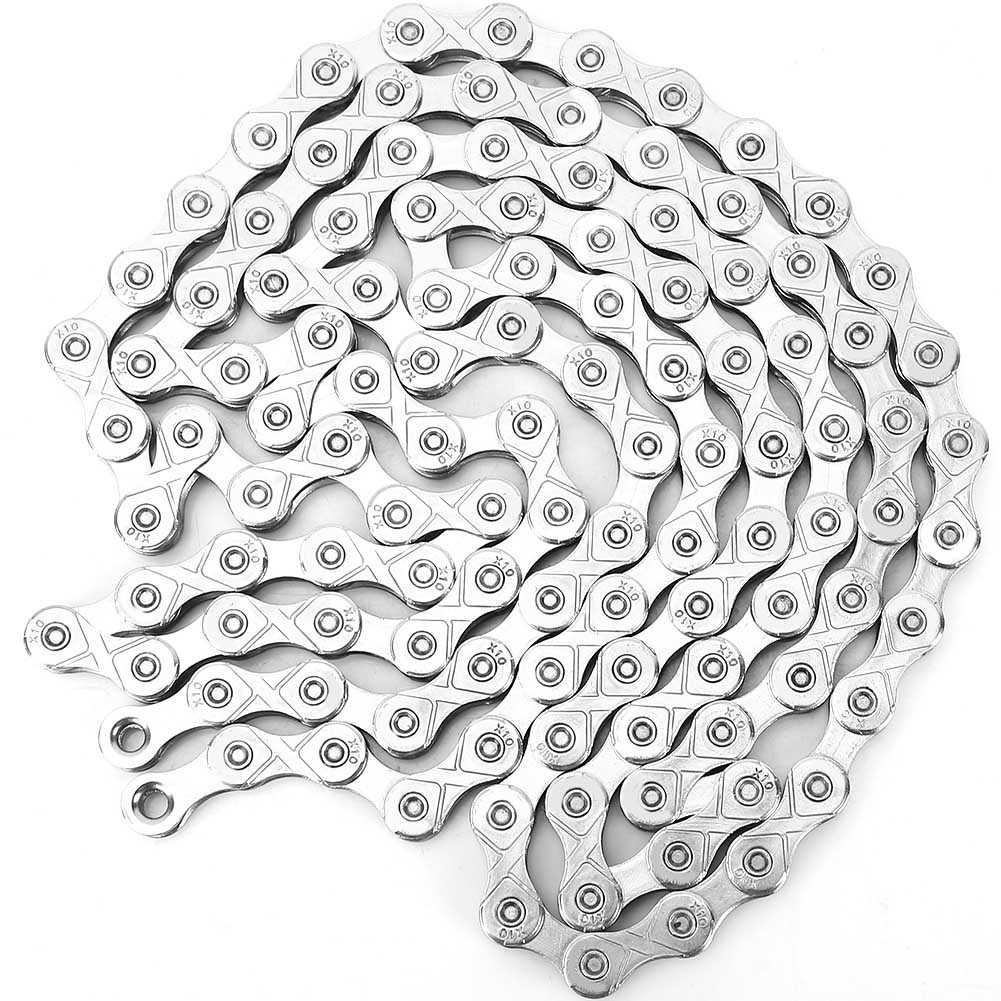 116 звеньев стальной сверхлегкий 10-скоростной шоссейный горный велосипед цепь сменные цепи аксессуар