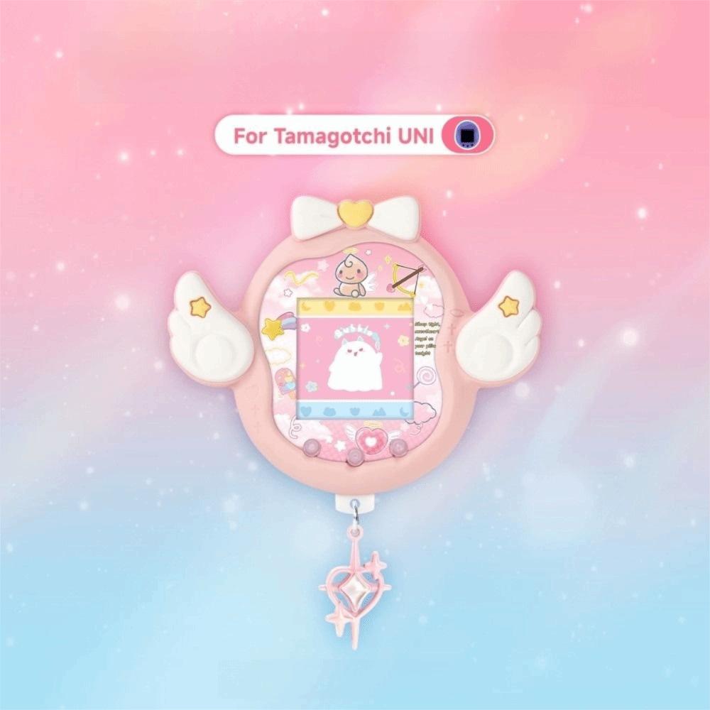 with Panel Paper Protective Shell Protective Case for Tamagotchi Uni Game Accessories Parts
