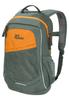 Детский рюкзак 10л TRACK Safety зеленый [Jack Wolfskin] (Отражающая печать) [2009212 / ДЖЕК] 4311_hedge