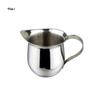 Чашка-кувшин для молока из нержавеющей стали, питчер для вспенивания, чашка для латте-арта с цветком, 60/90/150/300 мл