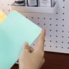 2 шт. Стильные прозрачные подставки для книг - Прочный пластик ПП, настольный органайзер для офиса и библиотеки, креативная невидимая полированная подставка для книг