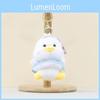 Themed Animal Plush Keychain Cute Pp Cotton Filling Bag Key Accessories Ring