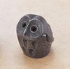 Iwachu Incense Owl Nambu Ironware Burner, Design, Silver/Brown, Small, 29245,