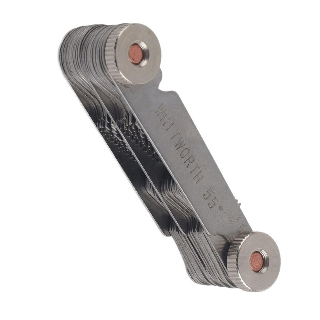 51 шт. резьбовой калибр из нержавеющей стали с шагом резьбы 60 градусов(Единицы США)