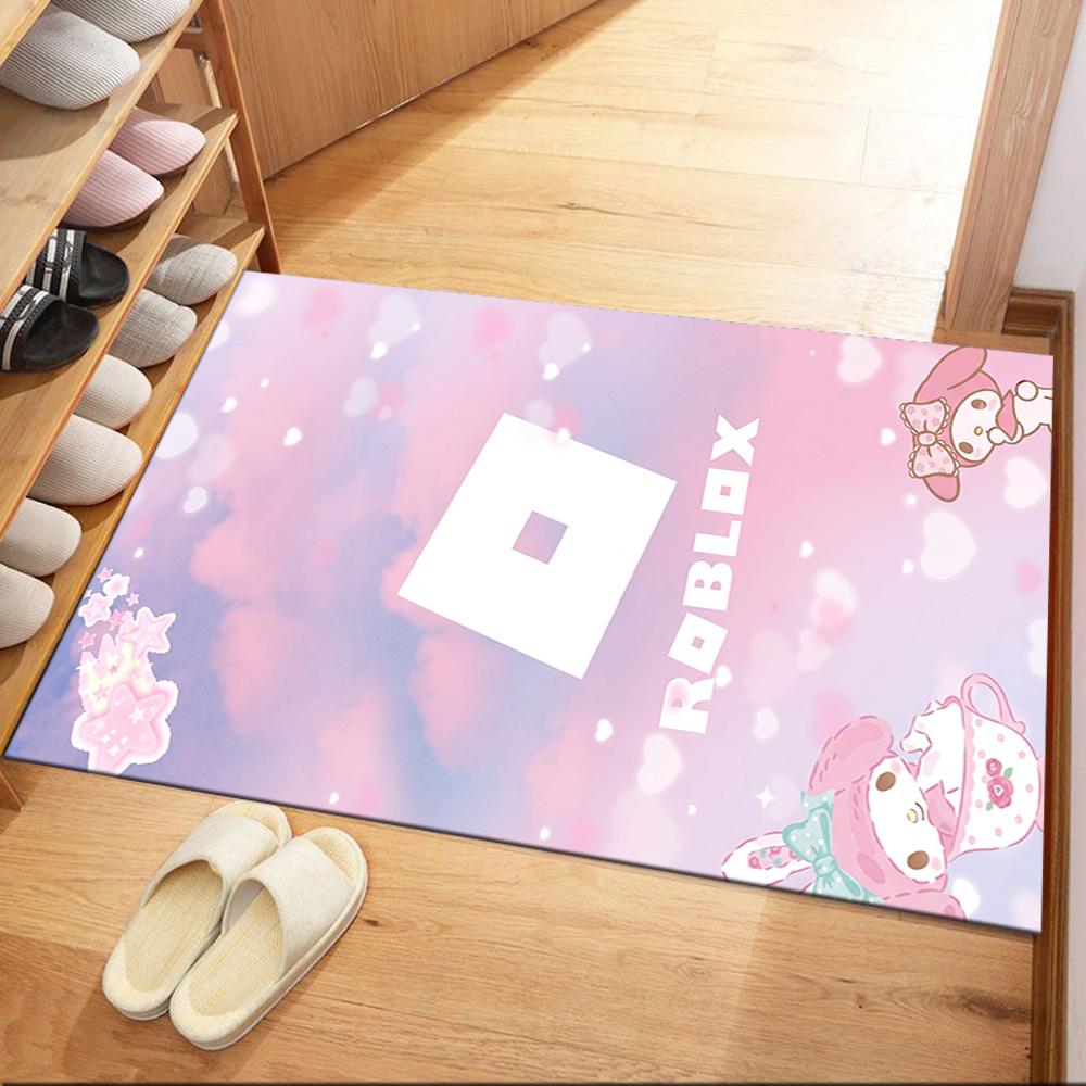Roblox 41 Area Rug Design for Outdoor Hallway Bedrooms Entryway Anti-slip Rug Anime Office Decor Perfect Birthday/Christmas Gift Idea