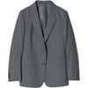 SS26 Клетчатый повседневный блейзер на две пуговицы для женщин blazers 489025-07