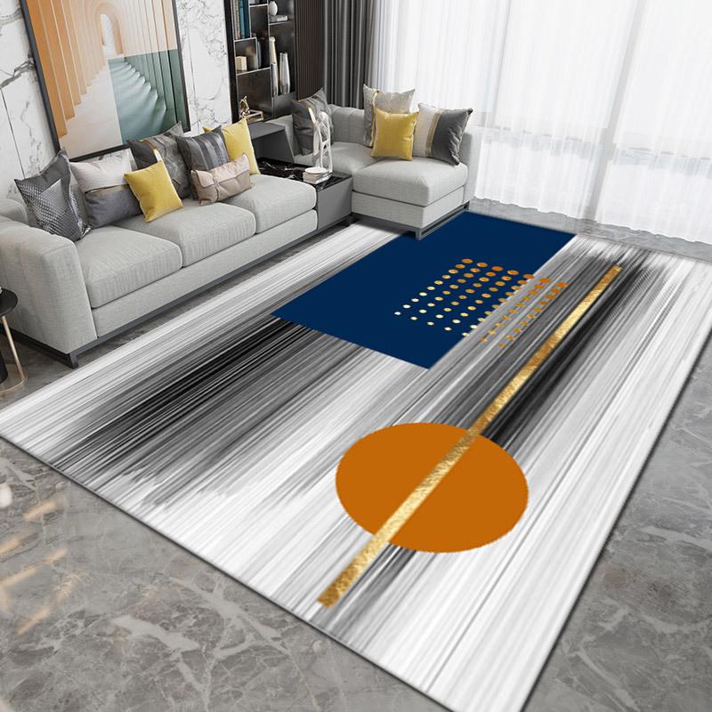 Ковер с принтом для гостиной, большой площади, противоскользящий ковер для спальни, прикроватное одеяло, аксессуары для домашнего декора